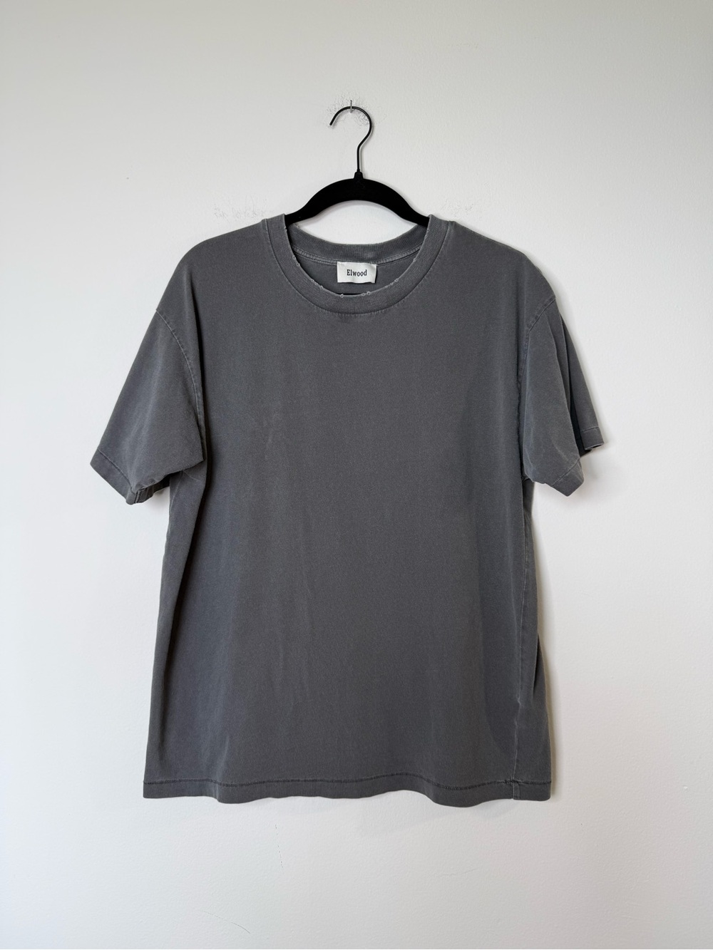 Elwood Oversized Core Tee | Vintage Grey | Adult Size Small